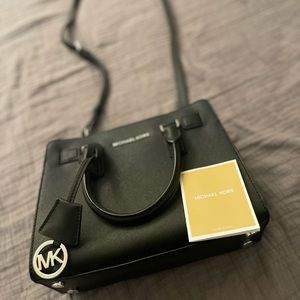 Michael Kors Dillon Small Saffiano Leather Satchel
